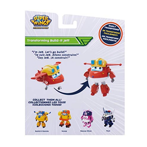 Super Wings Transforming Build-It Jett - Image 7