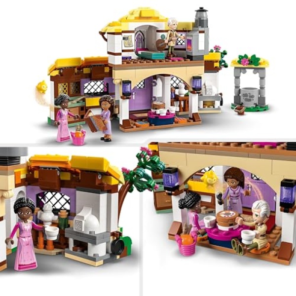 LEGO Disney Wish Asha's Cottage Toy Dollshouse Set 43231 - Image 3