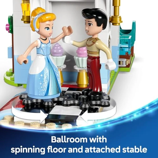 LEGO Disney Princess Cinderella Castle, Horse Carriage 43275 - Image 4
