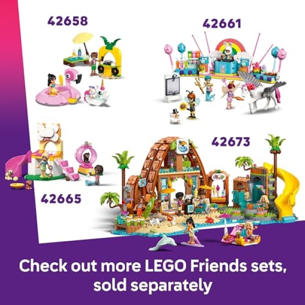 LEGO Friends Travel Boat Adventure Toy with 2 Dolphins 42664 - Image 7