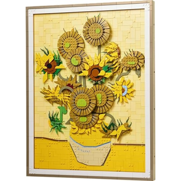 LEGO ART Vincent van Gogh - Sunflowers Building Set 31215 - Image 8