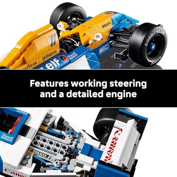 LEGO Icons Williams Racing FW14B & Nigel Mansell Set 10353 - Image 5