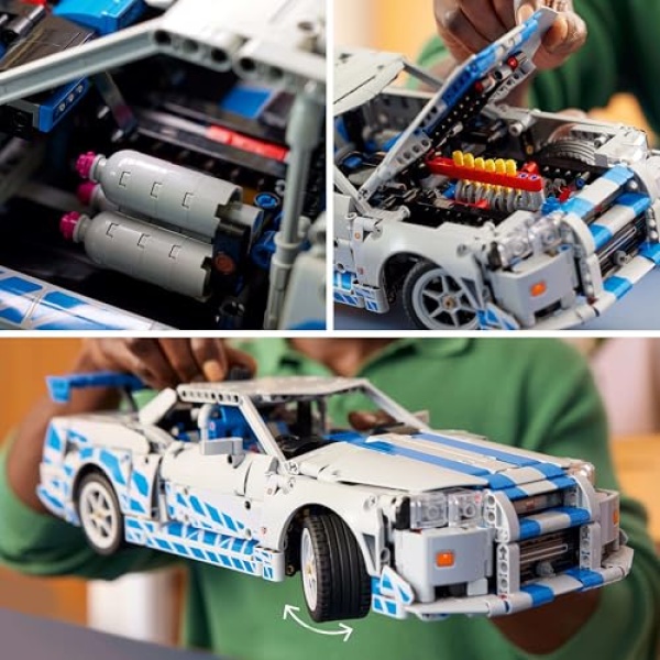 LEGO Technic 2 Fast 2 Furious Nissan Skyline GT-R R34 42110 - Image 6