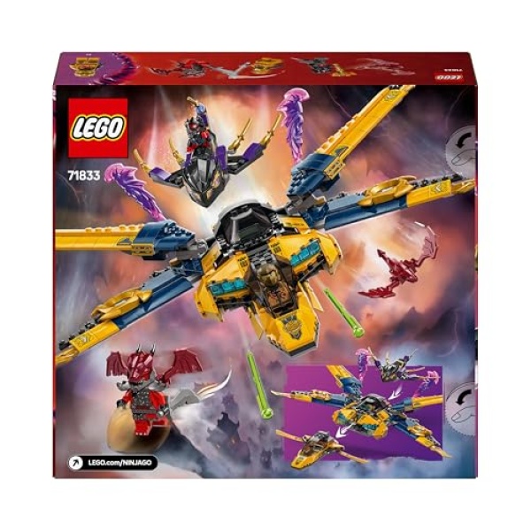 LEGO NINJAGO Ras and Arin's Super Storm Jet Ninja Toy 71833 - Image 7