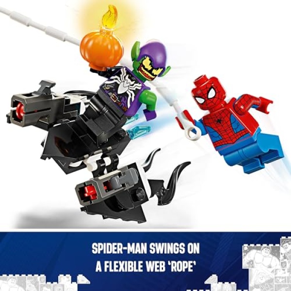 LEGO Marvel Spider-Man Race Car & Venom Green Goblin 76279 - Image 6