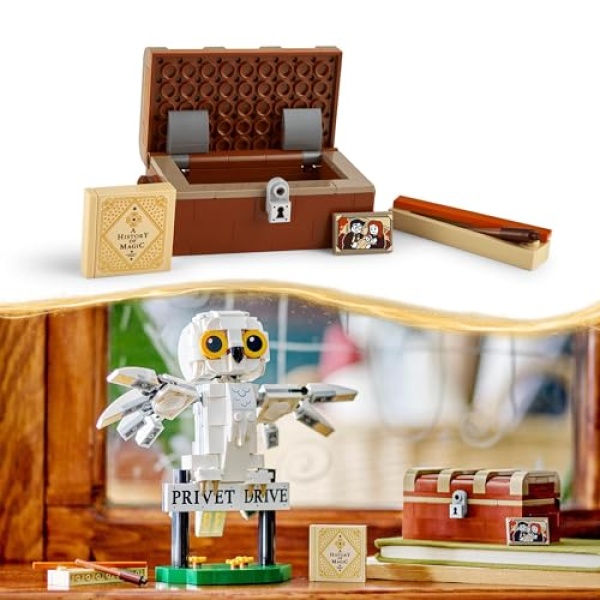 LEGO Harry Potter Hedwig at 4 Privet Drive Toy Owl Set 76425 - Image 3