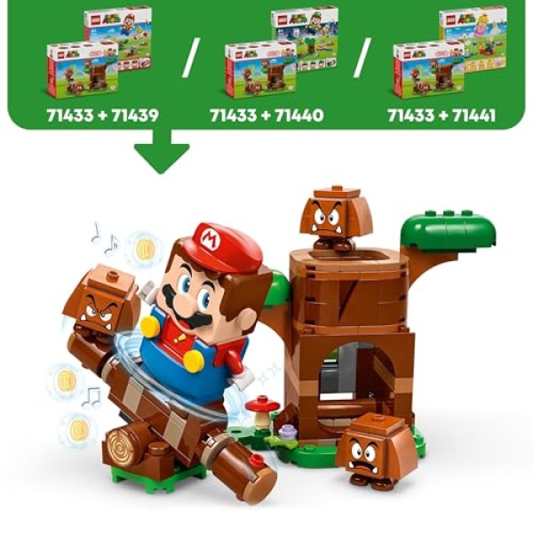 LEGO Super Mario Goombas' Playground Toy Playset 71433 - Image 4