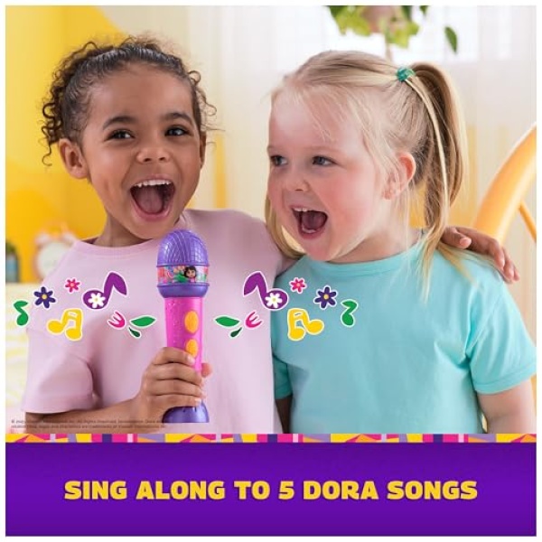 Dora Rainforest Rhythms Toy Microphone - Image 6