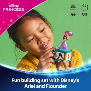 LEGO Disney Princess Twirling Ariel Building Toy Set 43259