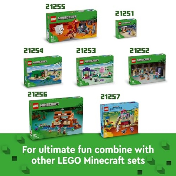 LEGO Minecraft The Frog House Toy with Animal Figures 21256 - Image 6