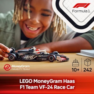 LEGO Speed Champions MoneyGram Haas F1 VF-24 Race Car 77250