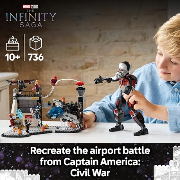 LEGO Marvel Captain America: Civil War Action Battle 76314 - Image 2