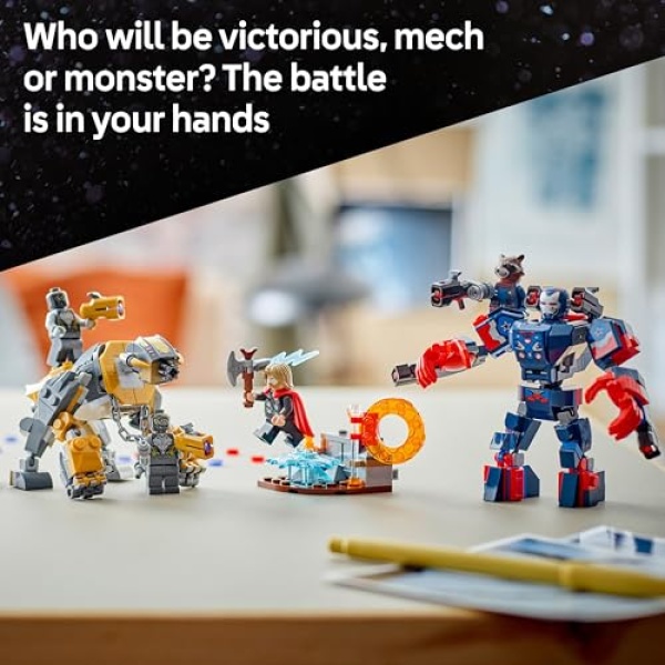 LEGO Marvel Avengers: Endgame Thor vs. Chitauri Set 76322 - Image 6