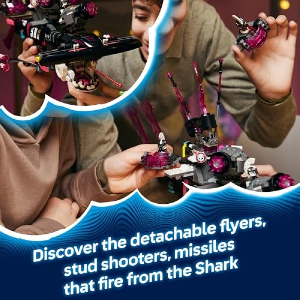 LEGO DREAMZzz 2in1 Nightmare Shark Submarine Toy 71500 - Image 4