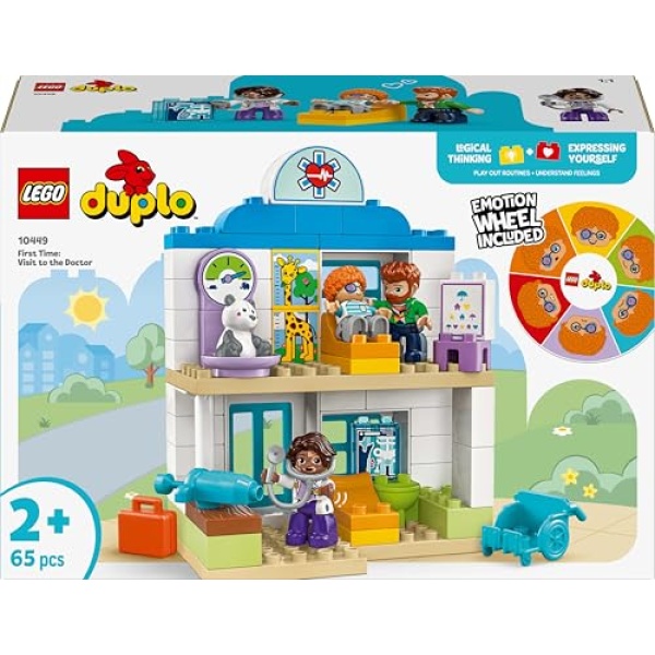 LEGO DUPLO First Time: Visit to the Doctor Toy Playset 10449 - Image 8