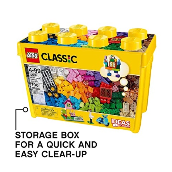 LEGO Classic Large Creative Brick Storage Box Set 10698 - Image 6