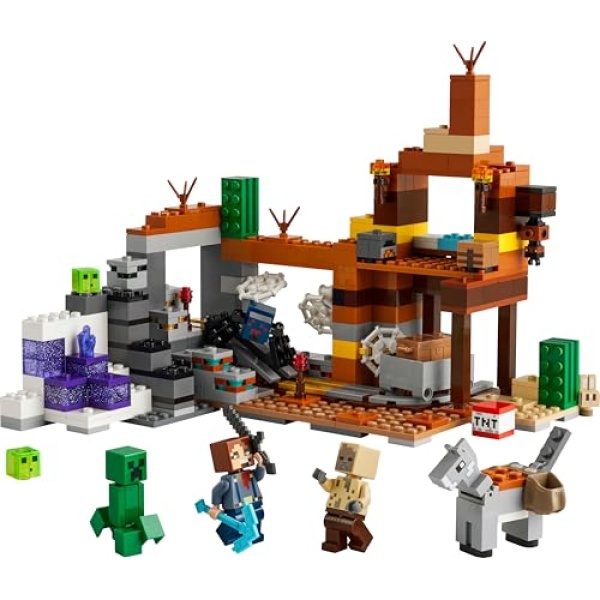 LEGO Minecraft The Badlands Mineshaft Video-Game Toy 21263 - Image 3