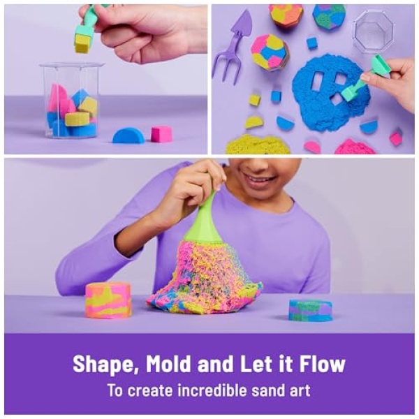 Kinetic Sand Squish N' Create Playset - Image 3