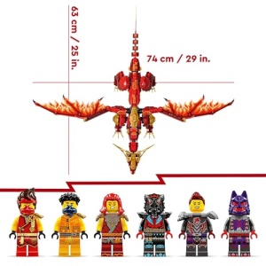 LEGO NINJAGO Source Dragon of Motion Figure, Ninja Toy 71822