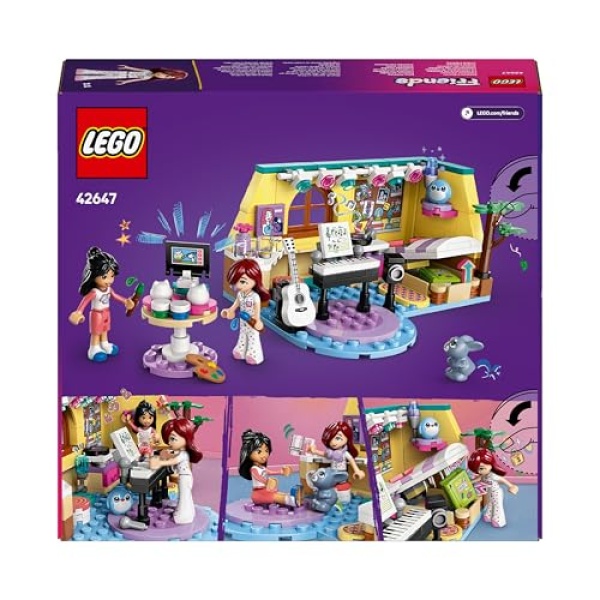 LEGO Friends Paisley's Room Set with Toy Instruments 42647 - Image 7