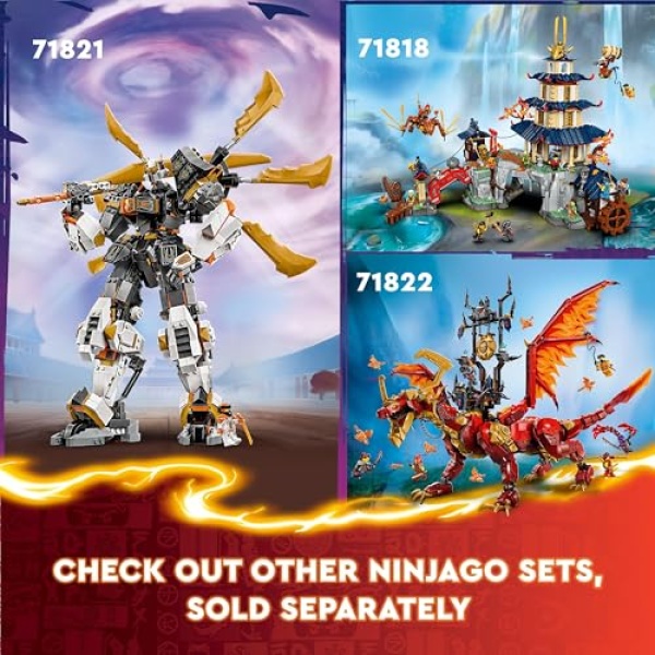 LEGO NINJAGO Ninja Team Combo Vehicle Ninja Toy Set 71820 - Image 8