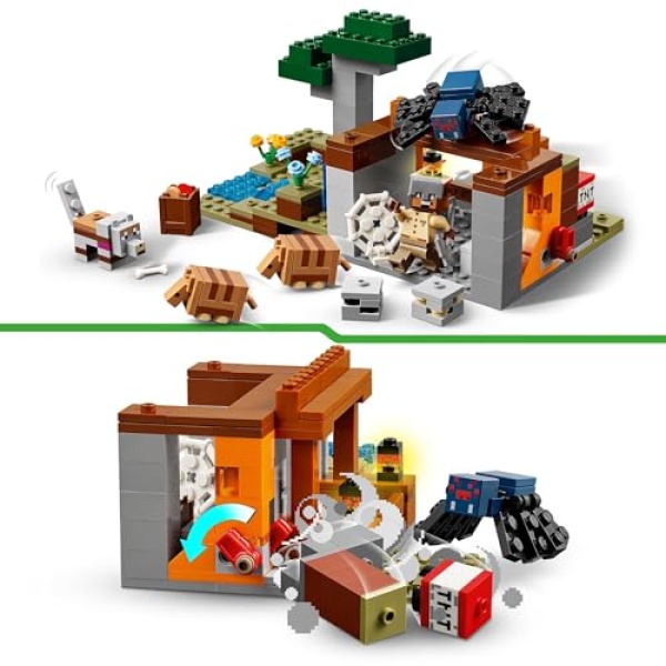 LEGO Minecraft The Armadillo Mine Expedition Toy Set 21269 - Image 2