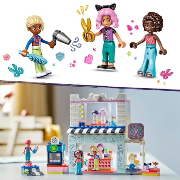 LEGO Friends Hair Salon and Accessories Shop Toy Set 42662 - Image 5
