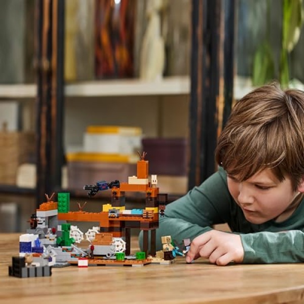 LEGO Minecraft The Badlands Mineshaft Video-Game Toy 21263