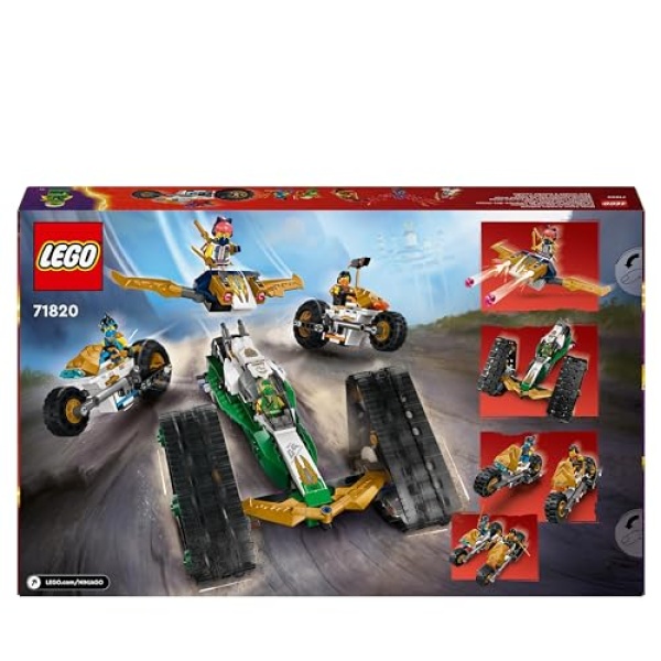 LEGO NINJAGO Ninja Team Combo Vehicle Ninja Toy Set 71820 - Image 9