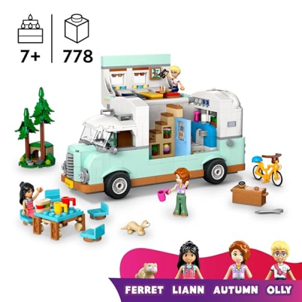 LEGO Friends Friendship Camper Van Adventure Toy Set 42663