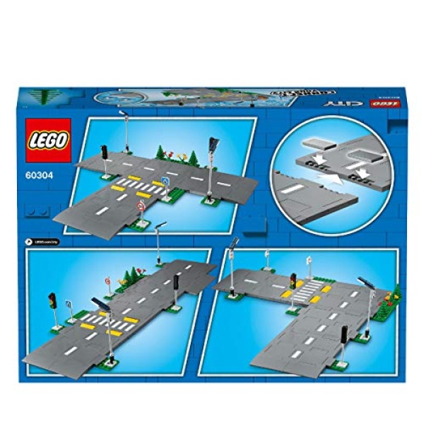 LEGO City Road Plates Building Set with Traffic Lights 60304 - Image 7