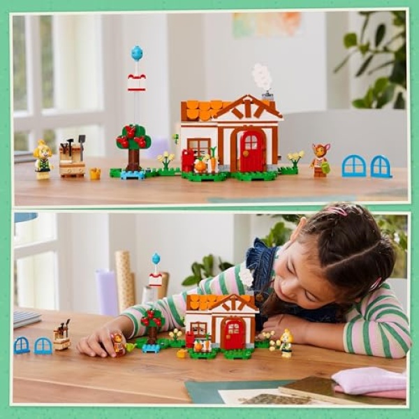 LEGO Animal Crossing Isabelle's House Visit Toy Set 77049 - Image 7