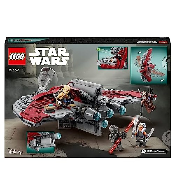 LEGO Star Wars Ahsoka Tano's T-6 Jedi Shuttle Set 75362 - Image 7