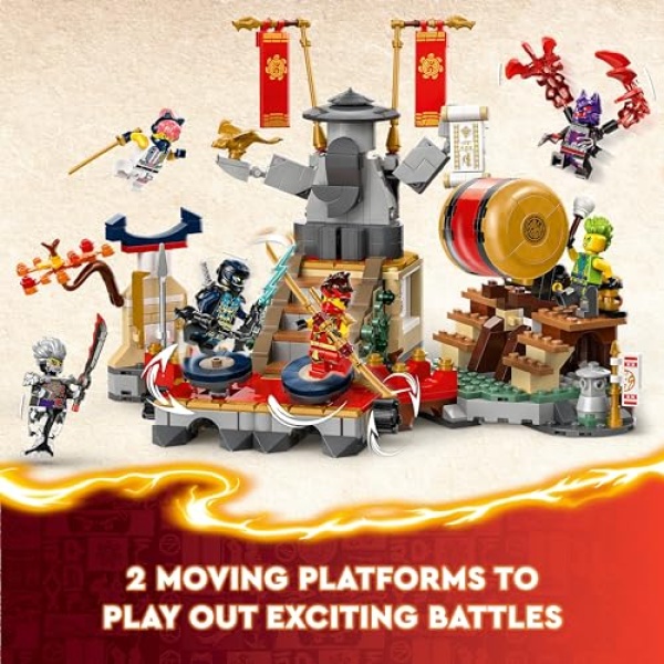 LEGO NINJAGO Tournament Battle Arena Ninja Toy Set 71818 - Image 4