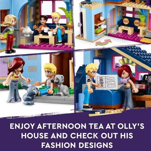 LEGO Friends Olly and Paisley's Family Houses Toy Set 42620 - Image 5