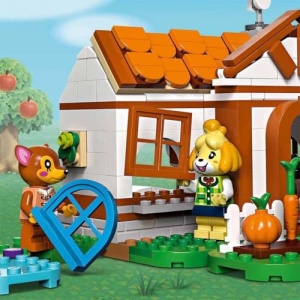 LEGO Animal Crossing Isabelle's House Visit Toy Set 77049