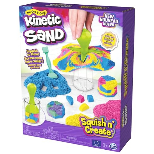 Kinetic Sand Squish N' Create Playset - Image 7