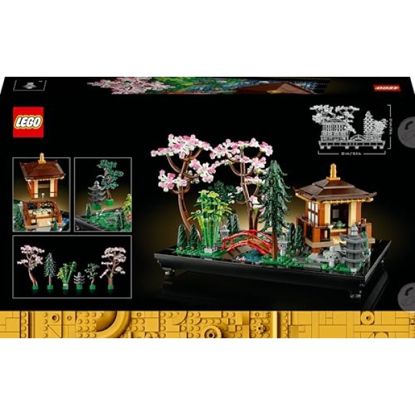 LEGO Icons Tranquil Garden Botanical Set with Flowers 10315 - Image 9