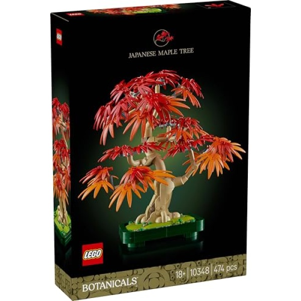 LEGO Botanicals Japanese Red Maple Bonsai Tree DIY Set 10348 - Image 7