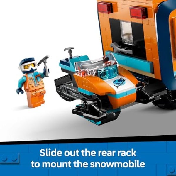 LEGO City Arctic Explorer Science Lab Truck Toy Set 60471 - Image 5