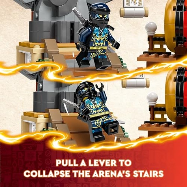 LEGO NINJAGO Tournament Battle Arena Ninja Toy Set 71818 - Image 5