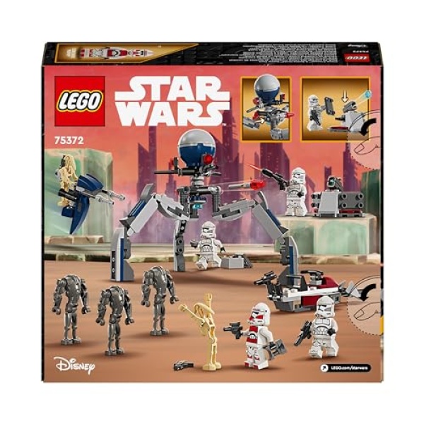 LEGO Star Wars Clone Trooper & Battle Droid Pack 75372 - Image 6