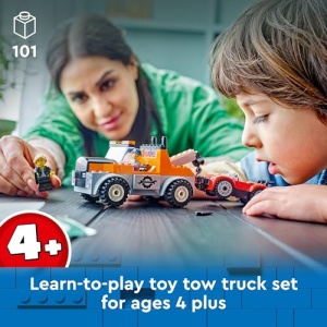 LEGO City Tow Truck and Sports Car Repair Toy Set 60435