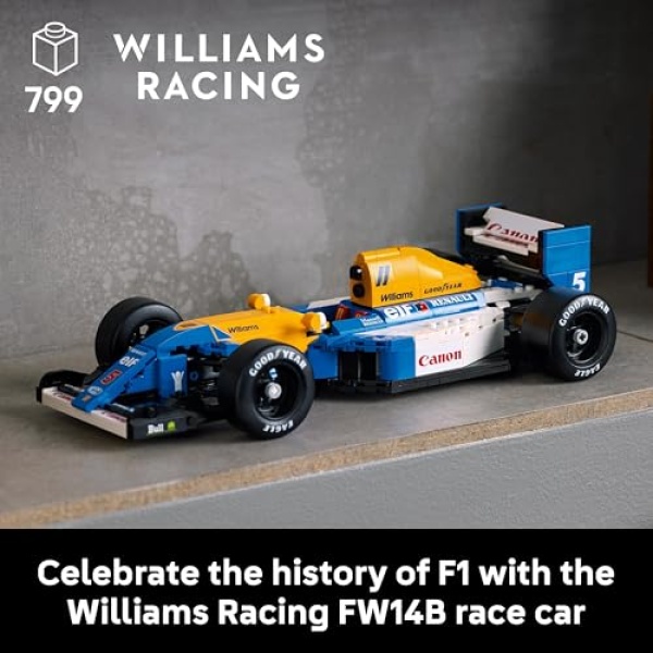 LEGO Icons Williams Racing FW14B & Nigel Mansell Set 10353 - Image 2