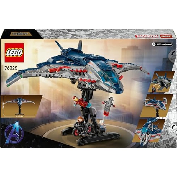 LEGO Marvel Avengers: Age of Ultron Quinjet Set 76325 - Image 7