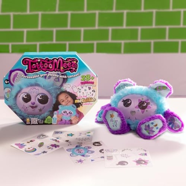 Tattoo Meez Blue Plushie Pal - Image 7