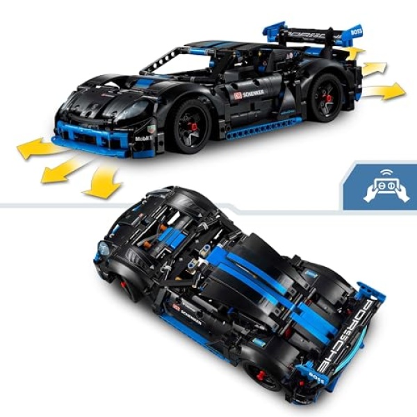 LEGO Technic Porsche GT4 e-Performance Race Car Toy 42176 - Image 4