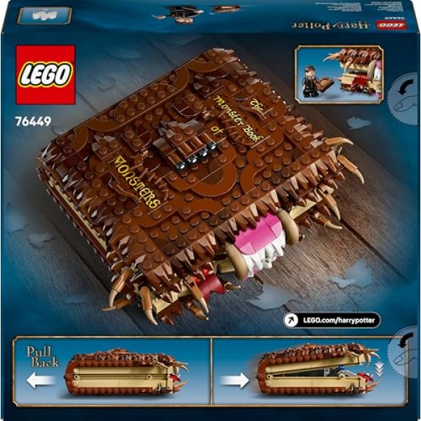 LEGO Harry Potter Chomping Monster Book of Monsters 76449 - Image 7