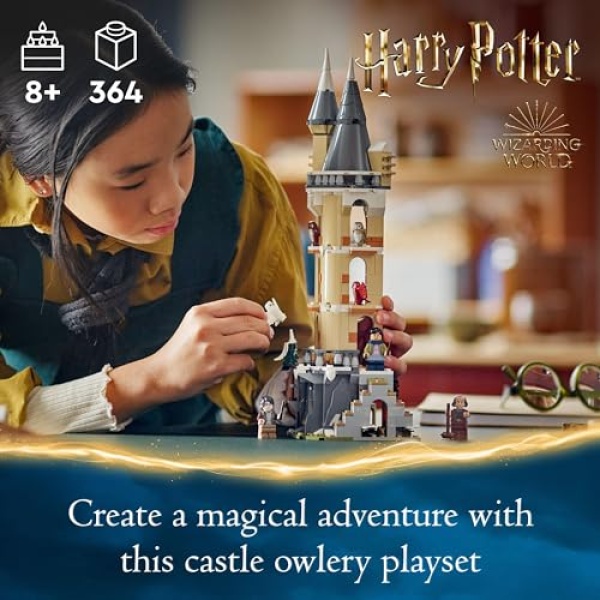 LEGO Harry Potter Hogwarts Castle Owlery With Toy Owls 76430 - Image 2