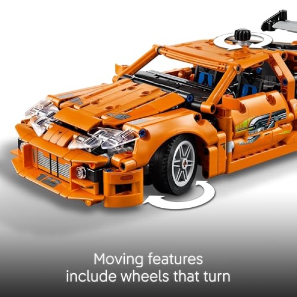 LEGO Technic Fast and Furious Toyota Supra MK4 Car Toy 42204 - Image 2